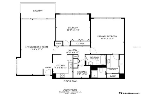 Condominio en alquiler en Clearwater, Florida, 2 dormitorios, 119.84 m2 № 1613468 - foto 12