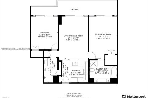 Condominio en venta en Miami Beach, Florida, 2 dormitorios, 102.66 m2 № 1834421 - foto 13
