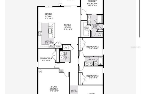 House in Eustis, Florida 4 bedrooms, 192.68 sq.m. № 1847818 - photo 4