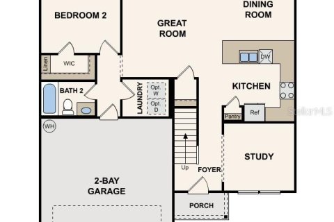 Villa ou maison à vendre à Alachua, Floride: 5 chambres, 202.53 m2 № 2258496 - photo 2