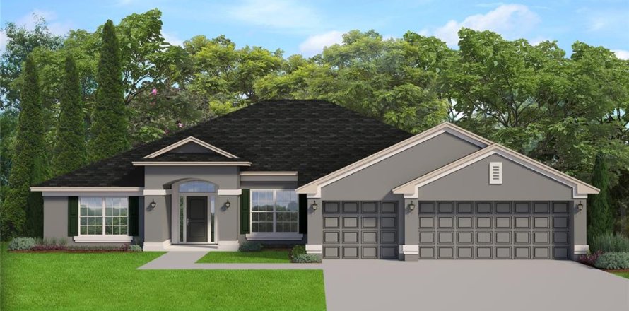 House in Homosassa, Florida 4 bedrooms, 233 sq.m. № 1912699