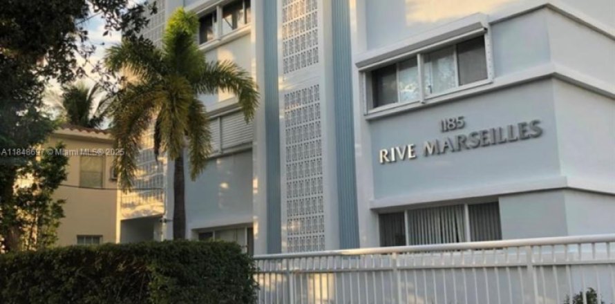 Кондоминиум с 1 спальней в Майами-Бич, Флорида № 2054872