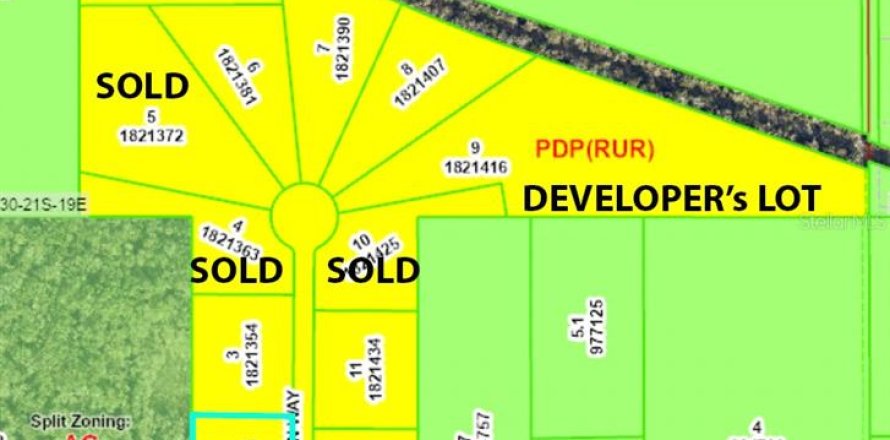 Land in Brooksville, Florida № 1044247