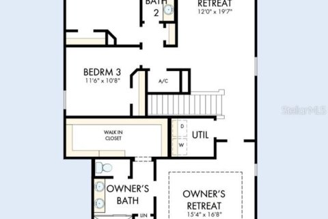 Villa ou maison à vendre à Mount Dora, Floride: 3 chambres, 187.11 m2 № 2398970 - photo 5
