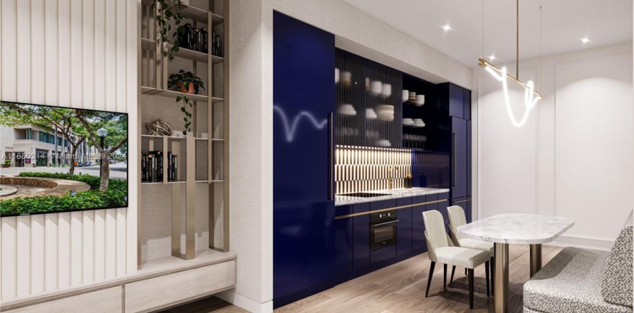 Condo in Coral Gables, Florida, 1 bedroom  № 1332116