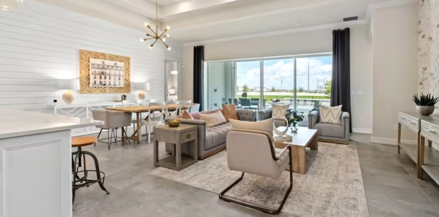 Таунхаус в ESTATES AT LAKEVIEW PRESERVE в Уинтер-Гарден, Флорида 3 спальни, 249м2 № 103063