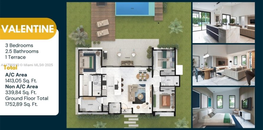 Condo à Port St. Lucie, Floride, 3 chambres № 1934075