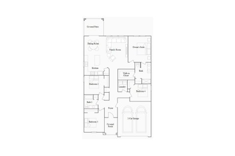 House floor plan «172SQM», 4 bedrooms in LIBERTY PRESERVE