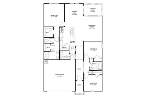 House in Hastings, Florida 3 bedrooms, 150.32 sq.m. № 2430363 - photo 26