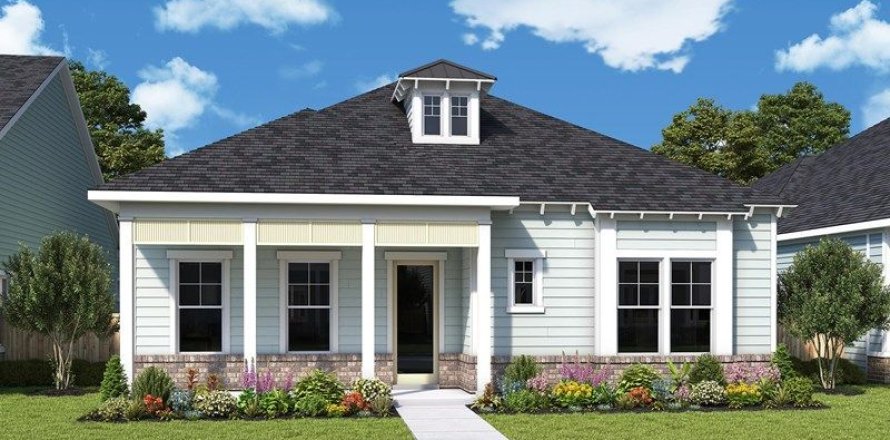 House in Seabrook Village 50’ Rear Entry in Ponte Vedra Beach, Florida 3 bedrooms, 206 sq.m. № 437217