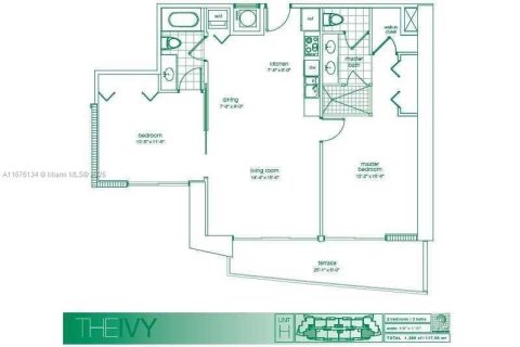 Condo in Miami, Florida, 2 bedrooms № 1936528 - photo 3