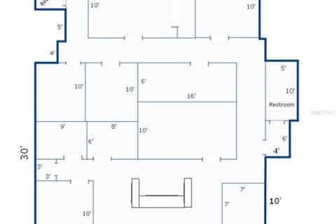 Immobilier commercial à louer à Winter Haven, Floride: 1855.63 m2 № 856617 - photo 2