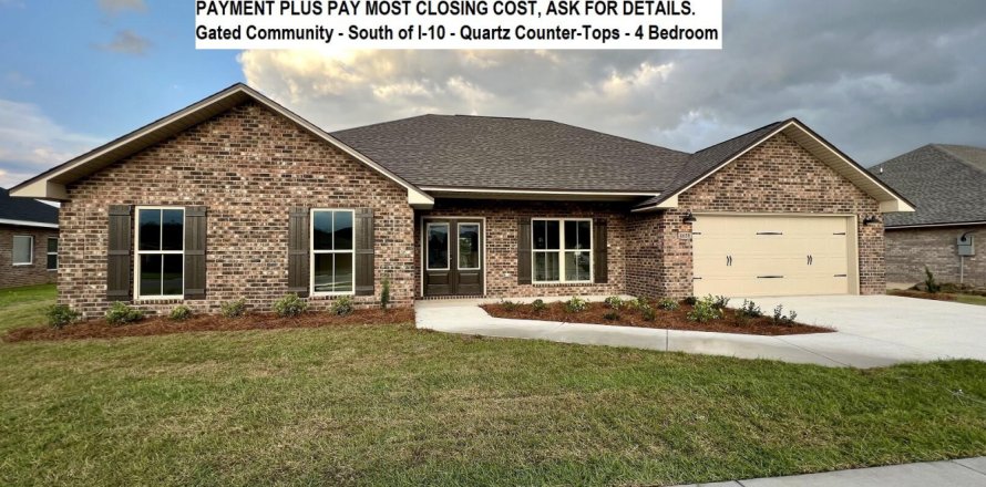 House in Crestview, Florida 4 bedrooms, 205.04 sq.m. № 590425