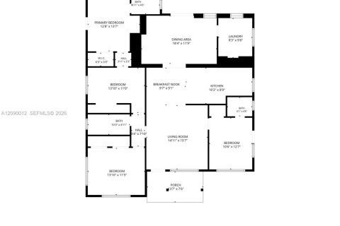 Villa ou maison à louer à Hialeah, Floride: 3 chambres, 136.1 m2 № 2376136 - photo 2