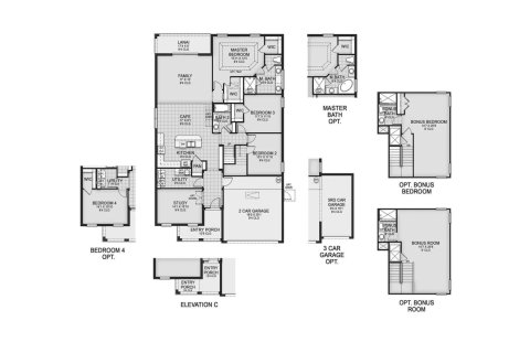Townhouse floor plan «222SQM MARGATE II», 4 bedrooms in SUMMERBROOKE