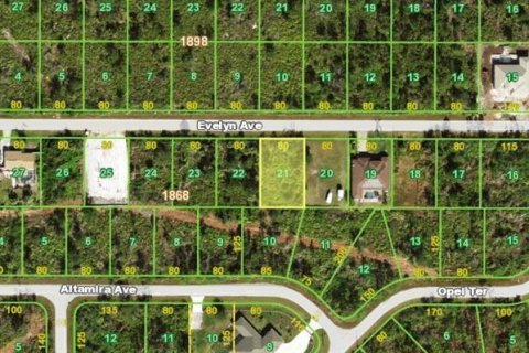 Terrain à Port Charlotte, Floride № 2159981