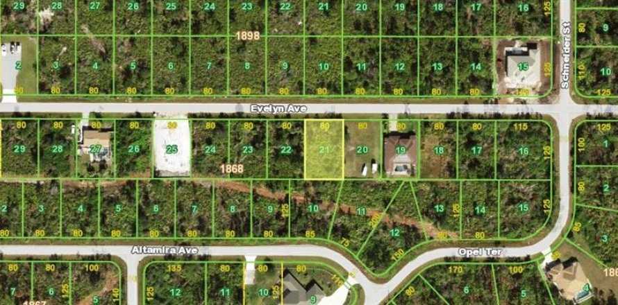 Terrain à Port Charlotte, Floride № 2159981