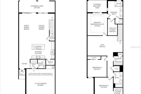 Touwnhouse à vendre à Palm Harbor, Floride: 3 chambres, 201.78 m2 № 2431649 - photo 7