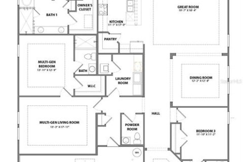 Casa en venta en Kissimmee, Florida, 4 dormitorios, 264.86 m2 № 1829602 - foto 29