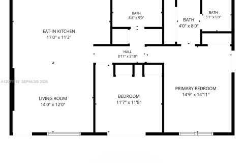 Condo in Miami, Florida, 2 bedrooms  № 2077946 - photo 24