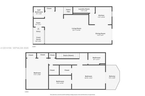 Adosado en venta en Key Biscayne, Florida, 2 dormitorios, 124.49 m2 № 2267627 - foto 27