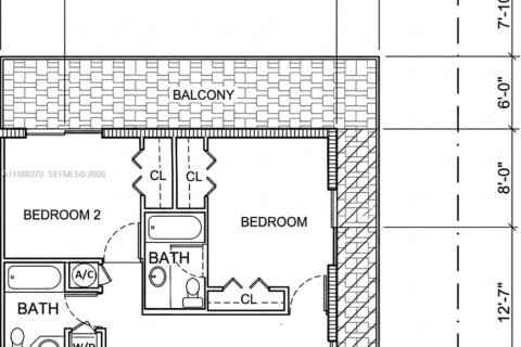 Condo in Miami, Florida, 2 bedrooms  № 2045562 - photo 19