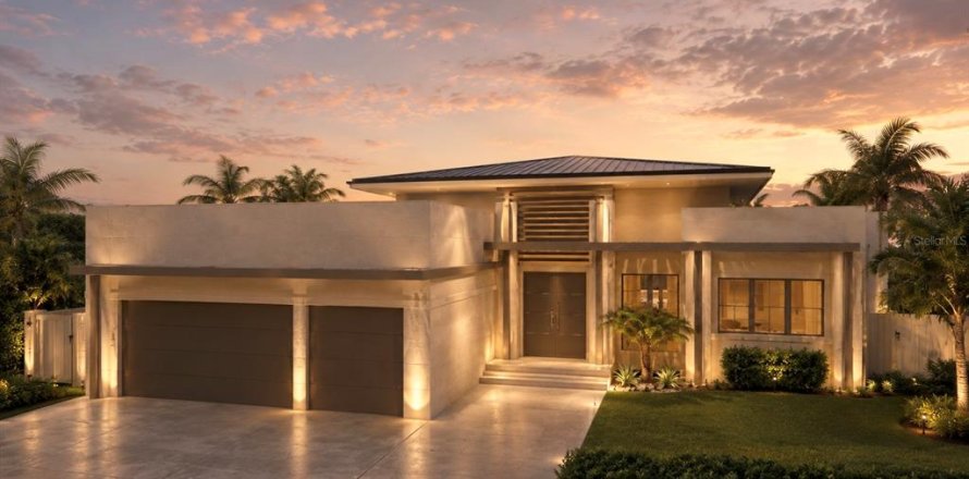 House in Sarasota, Florida 5 bedrooms, 319.03 sq.m. № 2219077