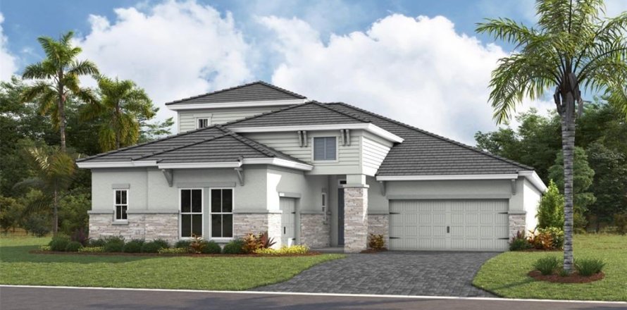 House in Lakewood Ranch, Florida 4 bedrooms, 335.19 sq.m. № 2222102