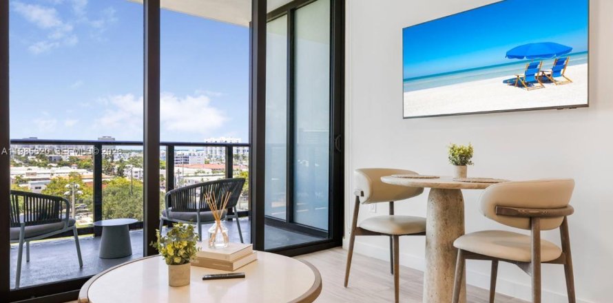 Кондоминиум с 1 спальней в Майами-Бич, Флорида № 2057752