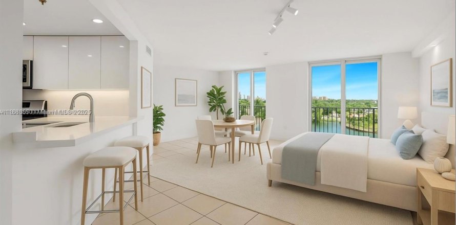 Estudio en el Condominio en Miami Beach, Florida № 1929264