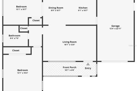 Villa ou maison à louer à Saint Petersburg, Floride: 2 chambres, 89.19 m2 № 2291807 - photo 10