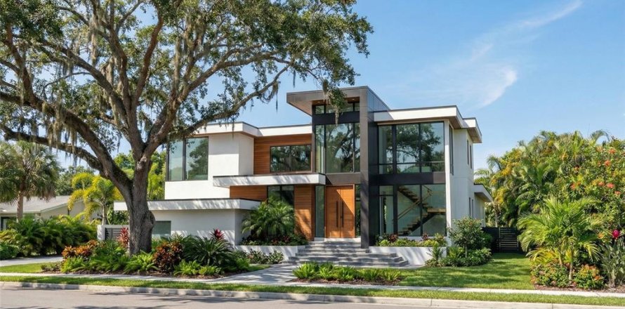 House in Tampa, Florida 5 bedrooms, 529.54 sq.m. № 2430658