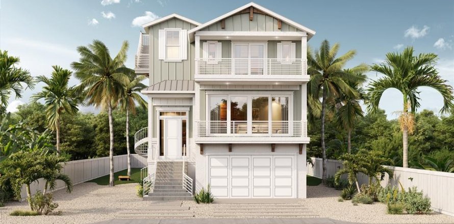 Casa en Bradenton Beach, Florida 5 dormitorios, 266.63 m2 № 1850279