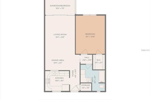 Condominio en venta en Clearwater, Florida, 1 dormitorio, 81.29 m2 № 1888591 - foto 13
