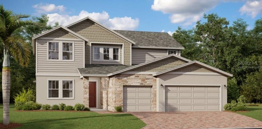 House in Clermont, Florida 4 bedrooms, 292.36 sq.m. № 1919519