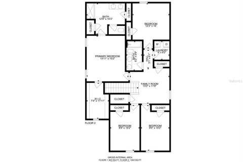 House in Odessa, Florida 4 bedrooms, 209.96 sq.m. № 2222807 - photo 10