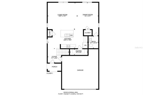 House in Odessa, Florida 4 bedrooms, 209.96 sq.m. № 2222807 - photo 9