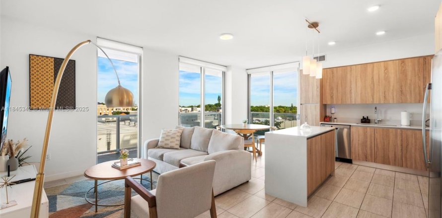Condominio en Miami, Florida, 1 dormitorio № 1845426