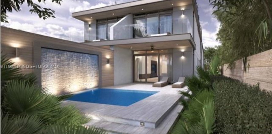 House in South Miami, Florida 4 bedrooms № 1896545