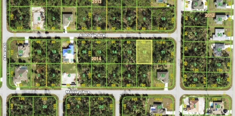 Terreno en Port Charlotte, Florida № 2211141