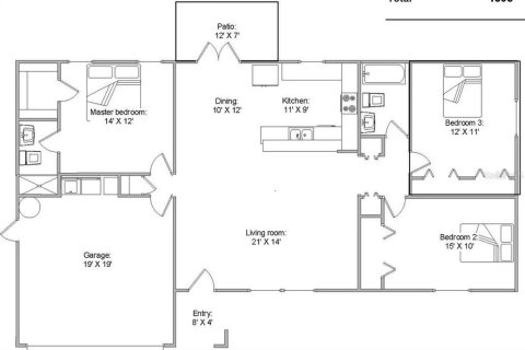 House in Inverness, Florida 3 bedrooms, 125.14 sq.m. № 1847474 - photo 3