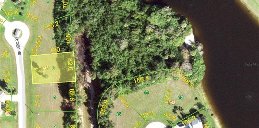 Terrain à Punta Gorda, Floride № 2165326