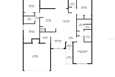 Villa ou maison à vendre à Deltona, Floride: 4 chambres, 155.89 m2 № 1798521 - photo 27