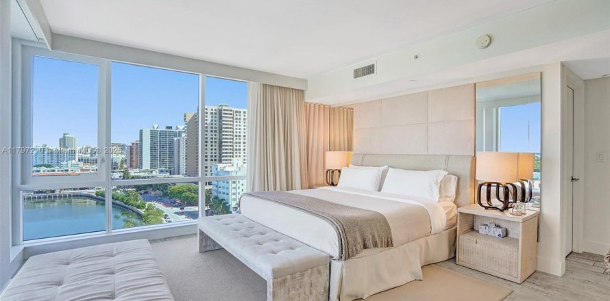 Кондоминиум с 1 спальней в Майами-Бич, Флорида № 1935034