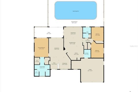 Villa ou maison à vendre à Dunnellon, Floride: 3 chambres, 190.17 m2 № 2424062 - photo 6