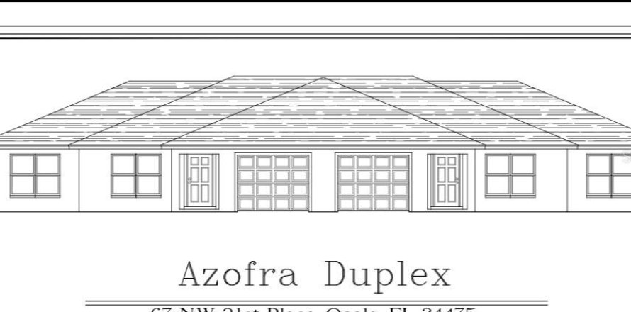 Duplex in Ocala, Florida 6 bedrooms, 254.92 sq.m. № 2391342