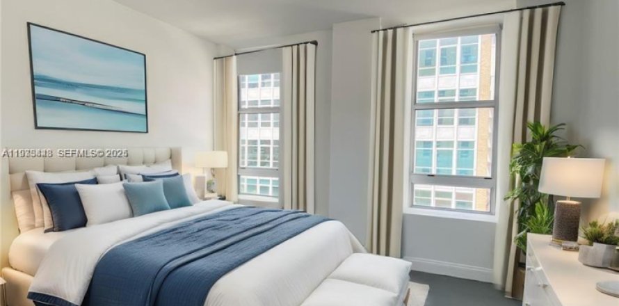 Condominio en Miami, Florida, 1 dormitorio  № 1991337
