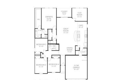 Дом в Creekside Manor в Джэксонвилл, Флорида 4 комнаты, 194м2 № 450045