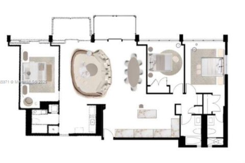 Copropriété à vendre à Miami Beach, Floride: 1 chambre, 64.47 m2 № 1863416 - photo 12
