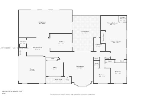 Villa ou maison à louer à Miami, Floride: 4 chambres, 268.12 m2 № 2055834 - photo 4